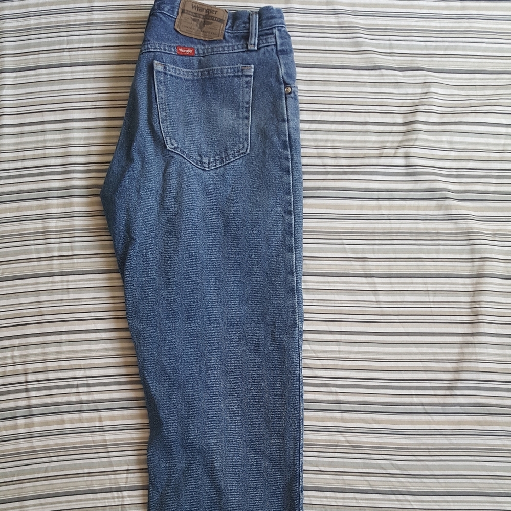 Mens Wrangler Blue Pants